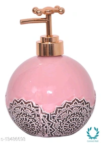  Ceramic Texture Designed Liquid Soap - Pink